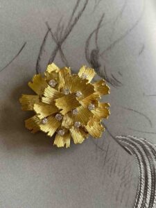 Broche réalisée par Georges Lenfant pour Mauboussin © Patrimoine Joaillerie